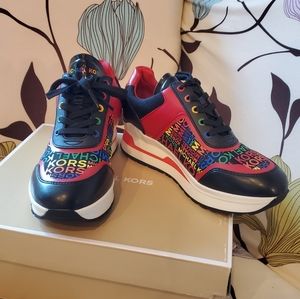 Michael Kors Lindy Trainer Rainbow